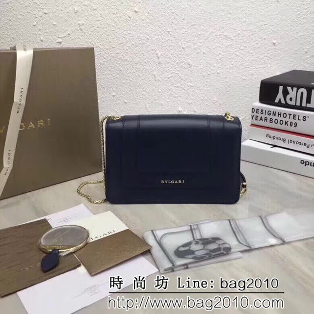 BVLGARI寶格麗 進口牛皮系列 時尚百搭 單肩斜挎包 39174 FYD1142